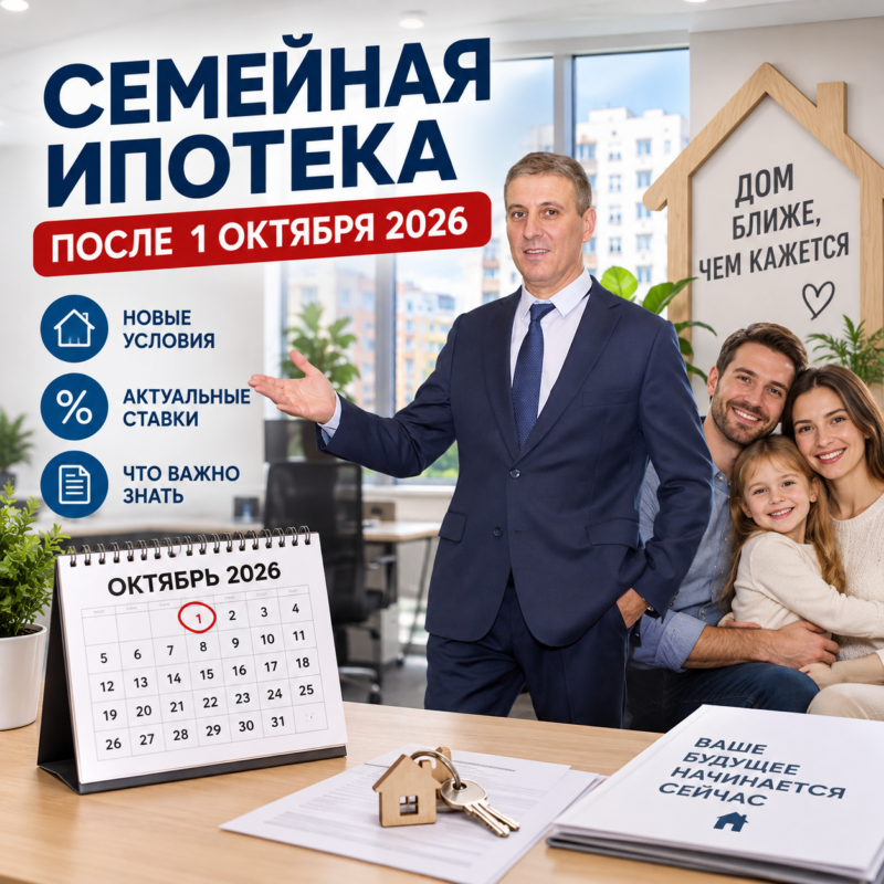 «Семейная ипотека с 1 октября: новые ставки, лимиты и правила — разбираем по полочкам»